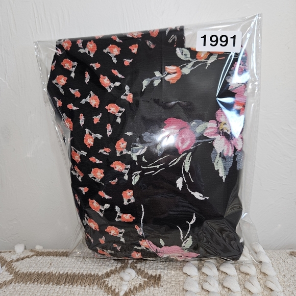 Bila Dress Womens Medium Gauzy Babydoll Floral Sleeveless Rayon Flowy Flattering - Picture 14 of 14